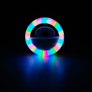 رینگ لایت 9 سانتی متر مدل RGB LED
